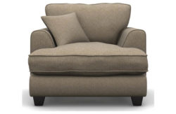 Heart of House Hampstead Tweed Fabric Chair - Beige